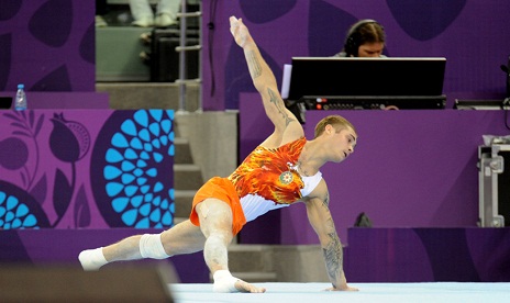 Baku 2015: Azerbaijani gymnast grabs silver medal